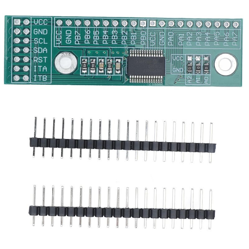 Hyuduo وحدة توسيع IO بـ 16 قناة مع واجهة I2C لشريحة MCP23017 متوافقة مع 5V و 3.3V 100Khz 400Khz 1.7Mhz تدعم واجهة IC عالية السرعة - Image 1